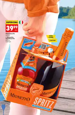 Biedronka Mionetto 0% 750 ml + Mionetto Aperitivo 0% 500 ml oferta