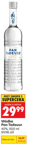 Biedronka Wódka Pan Tadeusz oferta
