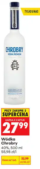 Biedronka Wódka Chrobry oferta