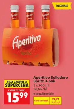 Biedronka Aperitivo Bolladoro Spritz 3-pak oferta