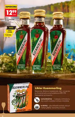 Biedronka Likier Kuemmerling 3-pak oferta