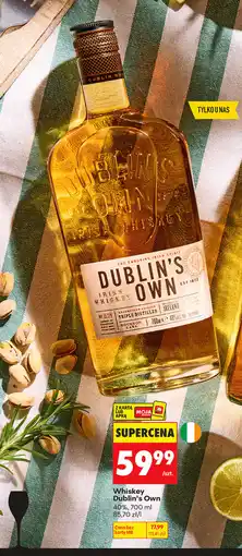 Biedronka Whiskey Dublin's Own oferta