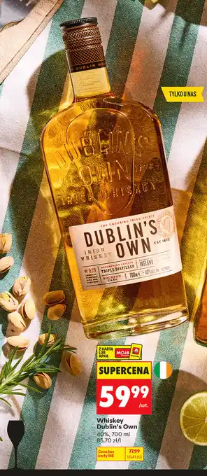 Biedronka Whiskey Dublin's Own oferta