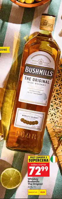 Biedronka Whiskey Bushmills The Original oferta