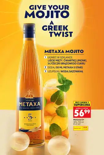 Biedronka Metaxa 5 oferta
