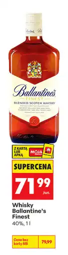 Biedronka Whisky Ballantine's Finest oferta
