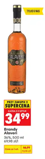 Biedronka Brandy Alaveri oferta