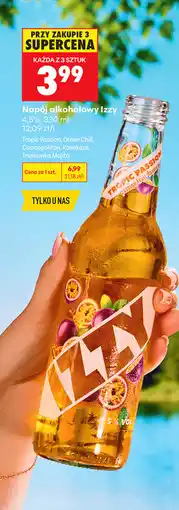 Biedronka Napój alkoholowy Izzy oferta