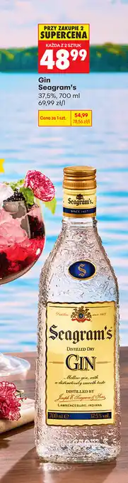 Biedronka Gin Seagram's oferta