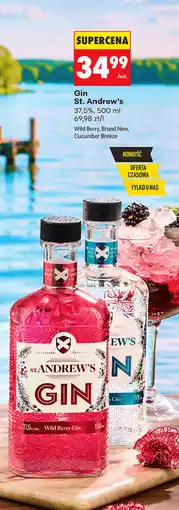 Biedronka Gin St. Andrew's oferta