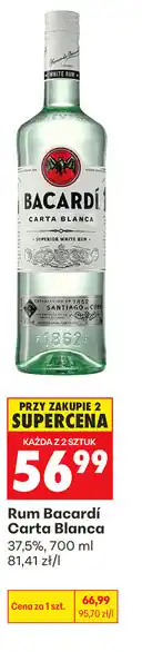 Biedronka Rum Bacardi Carta Blanca oferta