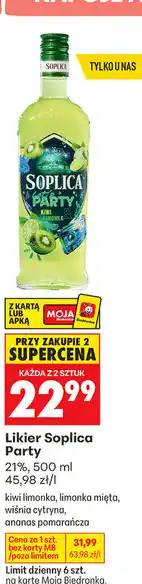 Biedronka Likier Soplica Party oferta