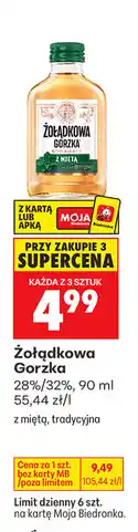 Biedronka Żołądkowa Gorzka oferta