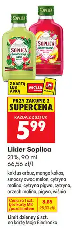 Biedronka Likier Soplica oferta