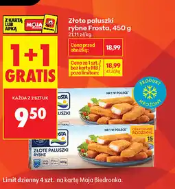 Biedronka Złote paluszki rybne Frosta oferta