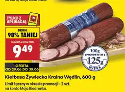 Biedronka Kiełbasa Żywiecka Kraina Wędlin oferta
