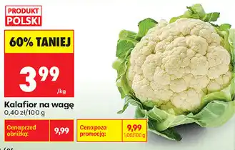 Biedronka Kalafior na wagę oferta