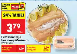 Biedronka Filet z mintaja bez skóry Marinero oferta