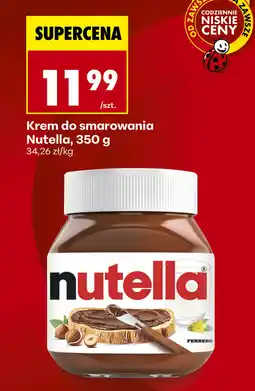 Biedronka Krem do smarowania Nutella oferta