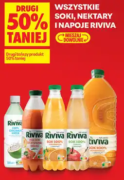 Biedronka Wszystkie soki, nektary i napoje Riviva oferta