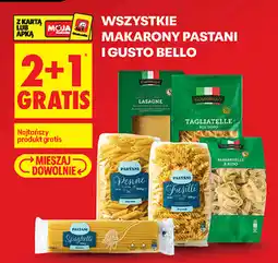 Biedronka Makarony Pastani i Gusto Bello oferta