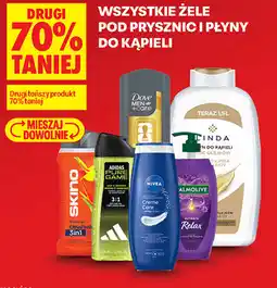 Biedronka Wszystkie żele pod prysznic i płyny do kąpieli oferta