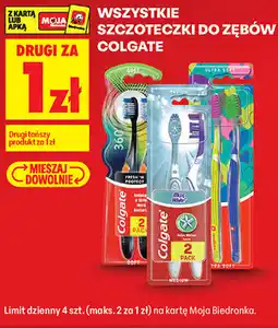 Biedronka Colgate, Wszystkie szczoteczki do zębów oferta