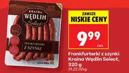Biedronka Frankfurterki z szynki Kraina Wędlin Select oferta