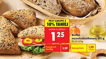 Biedronka Bułka wysokobiałkowa oferta
