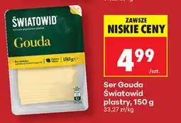 Biedronka Ser Gouda Światowid plastry oferta