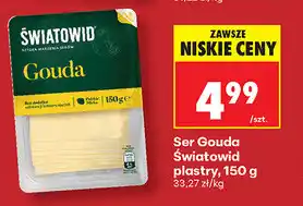 Biedronka Ser Gouda Światowid plastry oferta