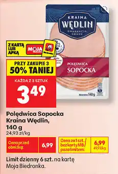 Biedronka Polędwica Sopocka Kraina Wędlin oferta