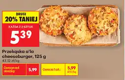 Biedronka Przekąska a'la cheeseburger oferta