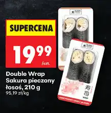Biedronka Double Wrap Sakura pieczony łosoś oferta