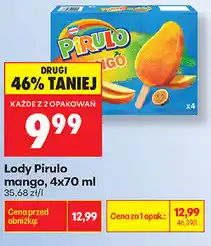 Biedronka Lody Pirulo mango oferta