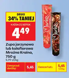 Biedronka Zupa jarzynowa lub kalafiorowa Mroźna Kraina oferta