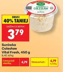 Biedronka Surówka Colesław Vital Fresh oferta