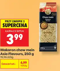 Biedronka Makaron chow mein Asia Flavours oferta