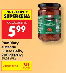 Biedronka Pomidory suszone Gusto Bello oferta