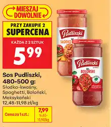 Biedronka Sos Pudliszki oferta