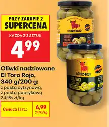 Biedronka Oliwki nadziewane El Toro Rojo oferta