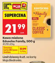 Biedronka Kawa mielona Eduscho Family oferta