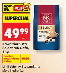 Biedronka Kawa ziarnista Select MK Café oferta