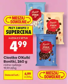 Biedronka Ciastka O!Kulki Bonitki oferta