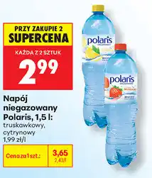 Biedronka Napój niegazowany Polaris oferta