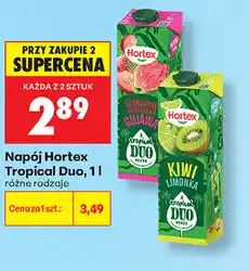 Biedronka Napój Hortex Tropical Duo oferta