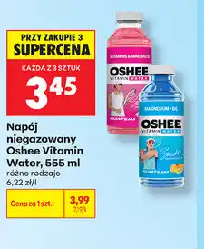 Biedronka Napój niegazowany Oshee Vitamin Water oferta