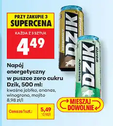 Biedronka Napój energetyczny Dzik oferta