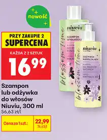 Biedronka Szampon lub odżywka do włosów Niuviu oferta