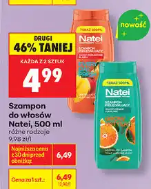 Biedronka Szampon do włosów Natei oferta